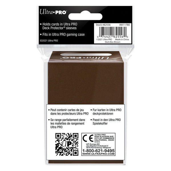 Ultra-Pro Brown Deck Box