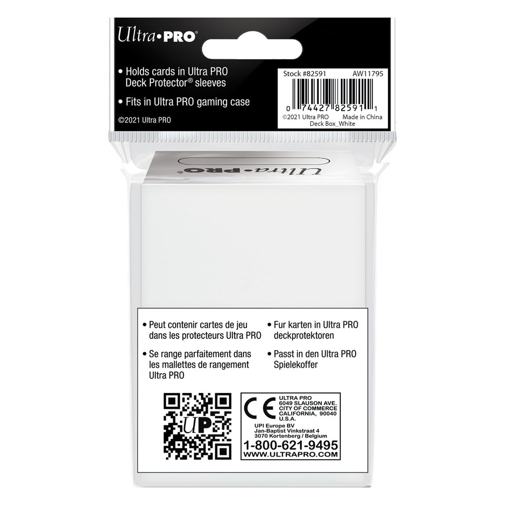 Ultra-Pro White Deck Box