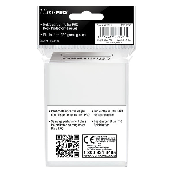 Ultra-Pro White Deck Box