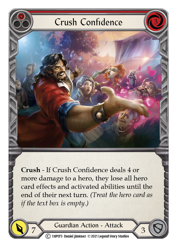 Crush Confidence (Red) [1HP073]