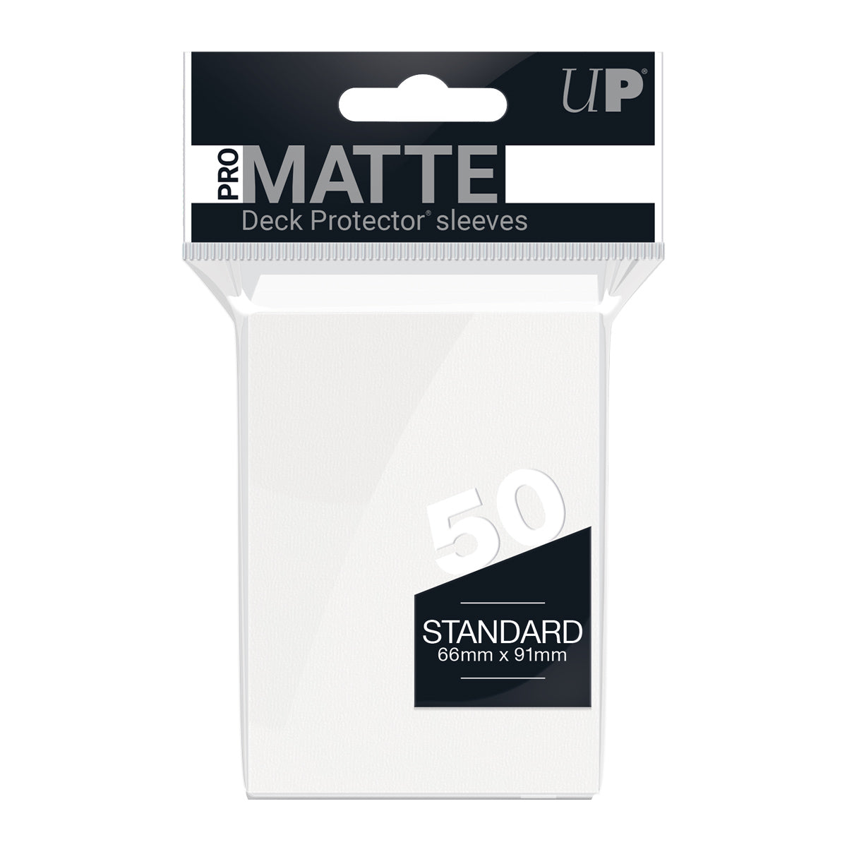 50ct Pro-Matte White Standard Deck Protectors