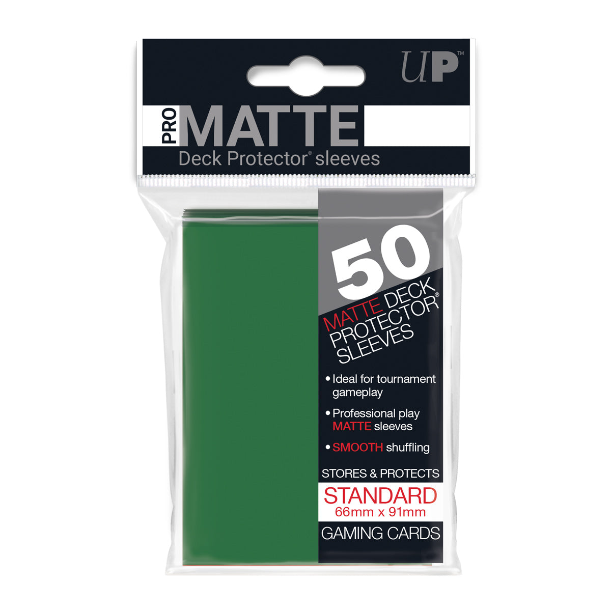 50ct Pro-Matte Green Standard Deck Protectors - Duel Kingdom