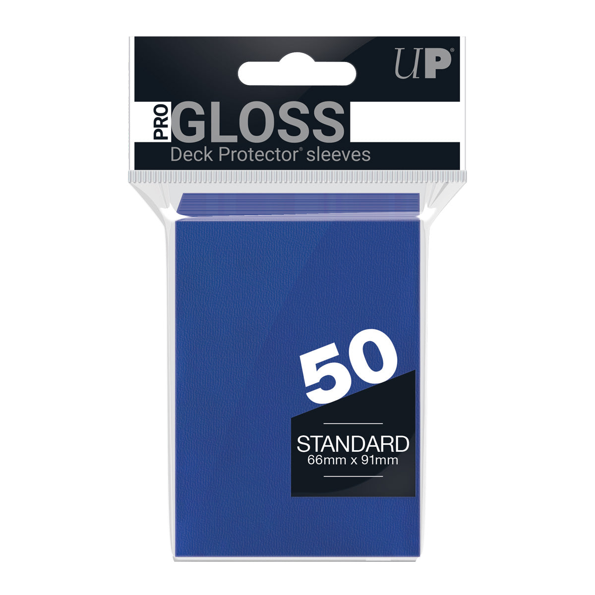 50ct Pro-Gloss Blue Standard Deck Protectors - Duel Kingdom