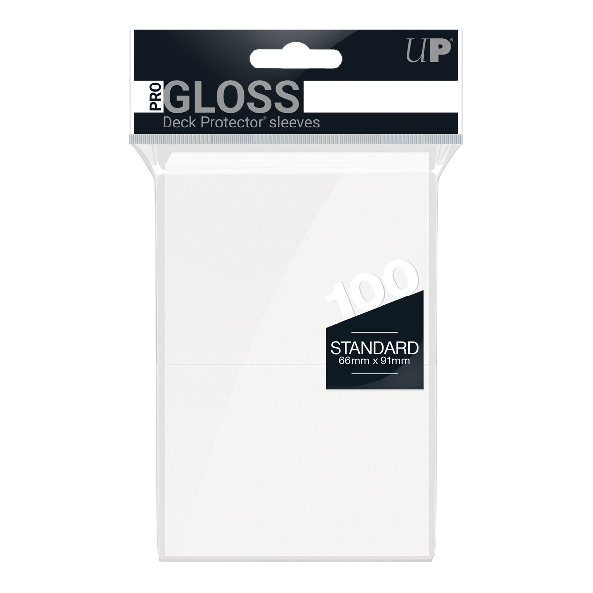 100ct PRO-Gloss White Standard Deck Protector® sleeves - Duel Kingdom