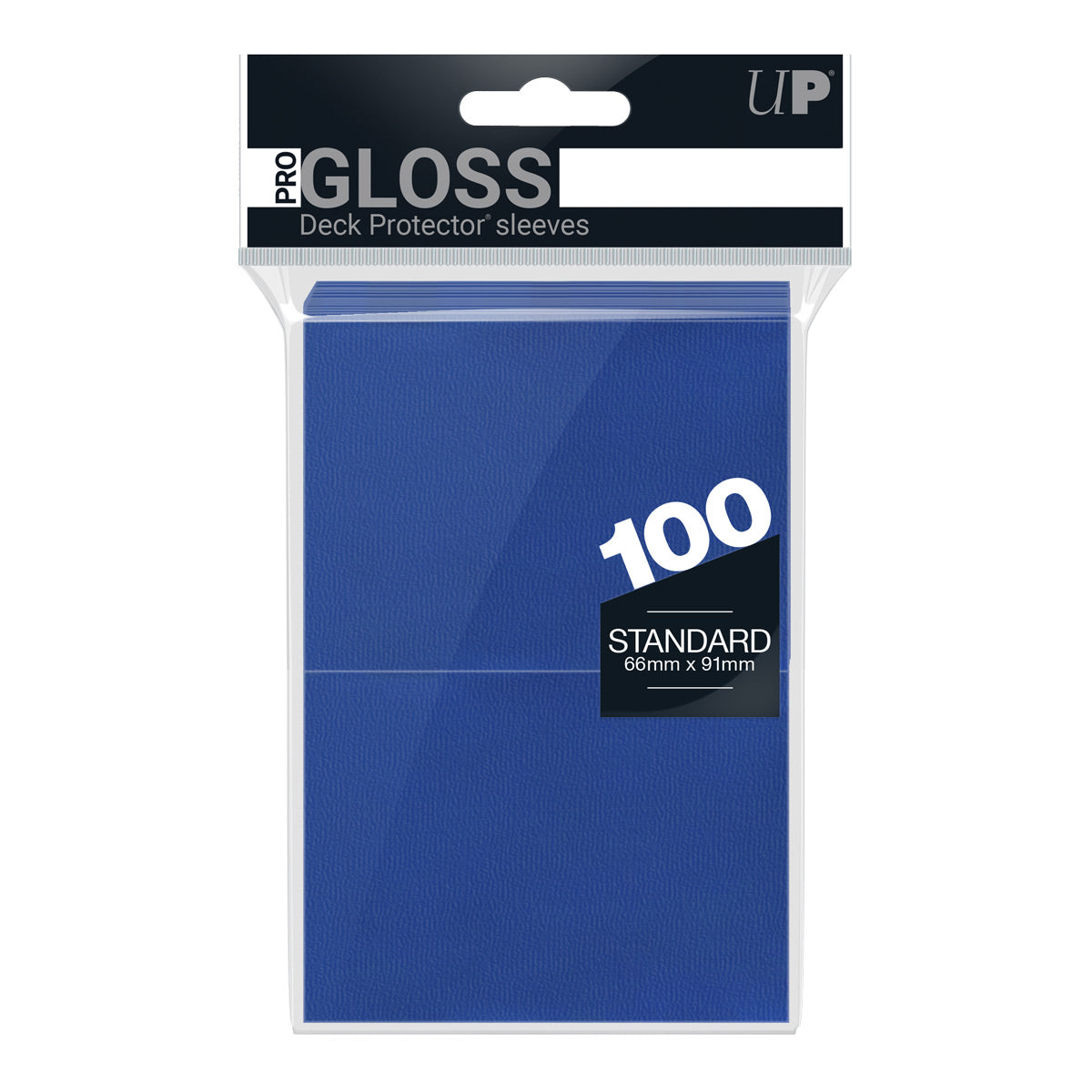 100ct PRO-Gloss 100ct Blue Standard Deck Protector® sleeves - Duel Kingdom
