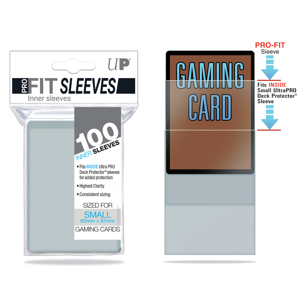 Ultra-PRO 100ct PRO-Fit Small Size Deck Protectors
