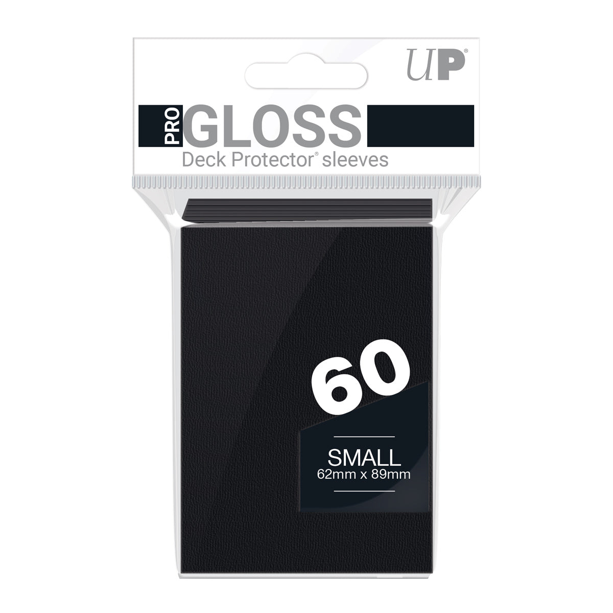60ct Pro-Gloss Black Small Deck Protectors