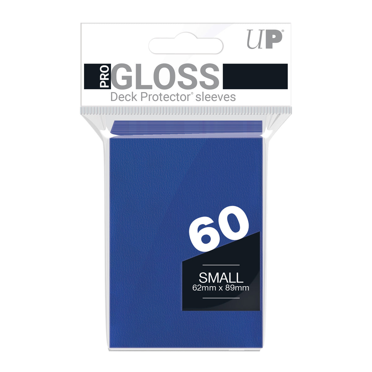 60ct Pro-Gloss Blue Small Deck Protectors