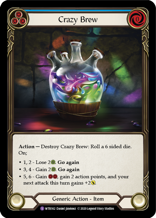 Crazy Brew [WTR162] Unlimited Rainbow Foil - Duel Kingdom