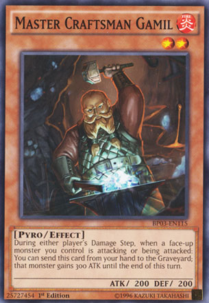 Master Craftsman Gamil [BP03-EN115] Common - Duel Kingdom