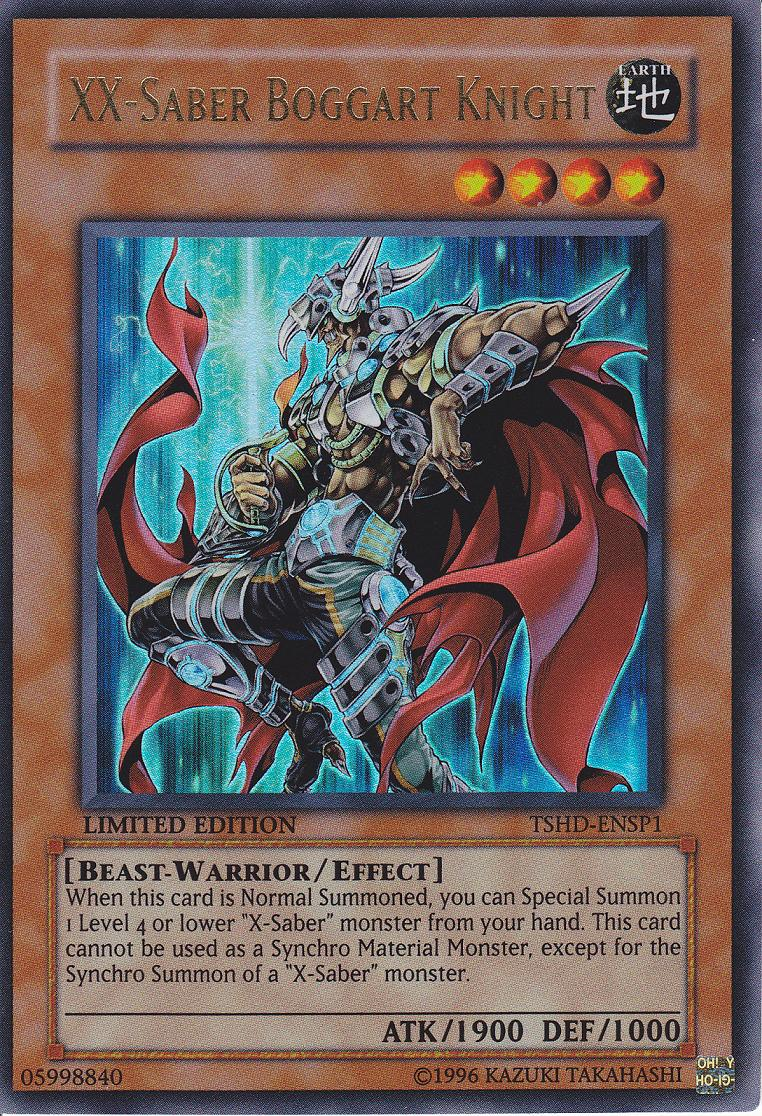 XX-Saber Boggart Knight [TSHD-ENSP1] Ultra Rare - Duel Kingdom