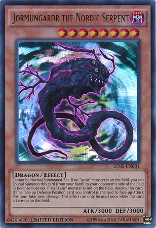 Jormungardr the Nordic Serpent [LC05-EN001] Ultra Rare - Duel Kingdom