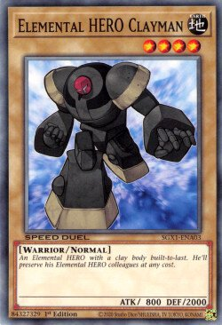 Elemental HERO Clayman [SGX1-ENA03] Common - Duel Kingdom
