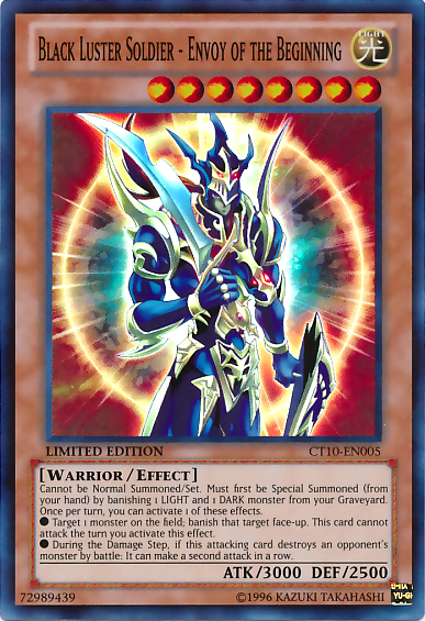 Black Luster Soldier - Envoy of the Beginning [CT10-EN005] Super Rare - Duel Kingdom