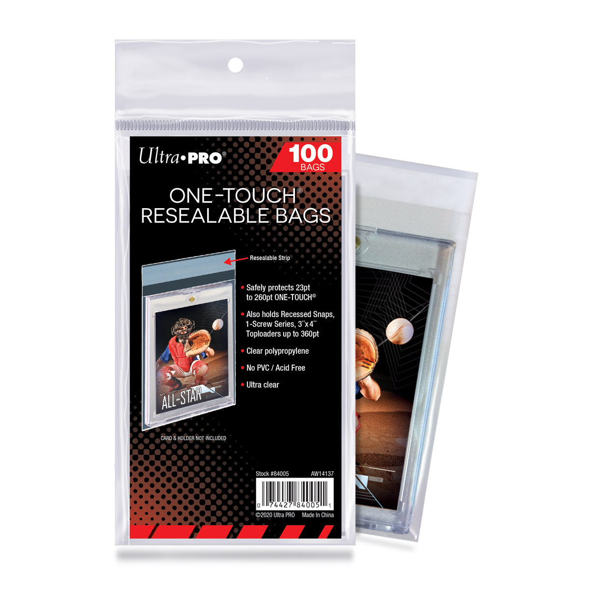 Ultra Pro 100ct ONE-TOUCH Resealable Bags - Duel Kingdom