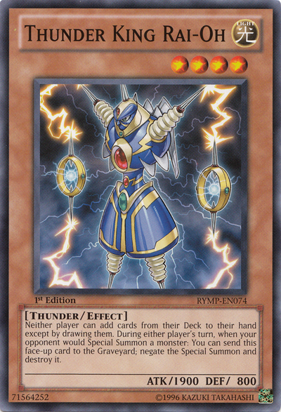 Thunder King Rai-Oh [RYMP-EN074] Common - Duel Kingdom