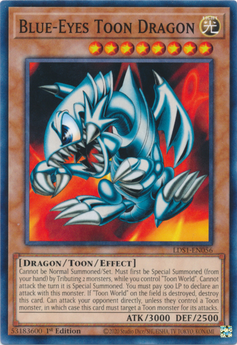 Blue-Eyes Toon Dragon [LDS1-EN056] Common - Duel Kingdom