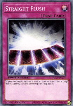 Straight Flush [SGX1-ENG18] Common - Duel Kingdom