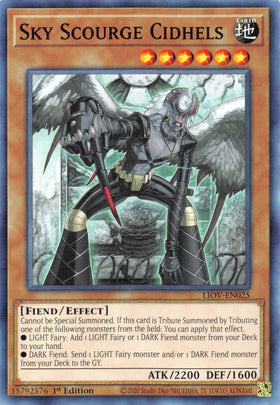 Sky Scourge Cidhels [LIOV-EN025] Common - Duel Kingdom
