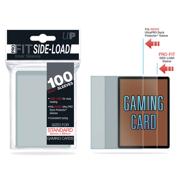 100ct PRO-Fit Standard Side Load Deck Protectors - Duel Kingdom