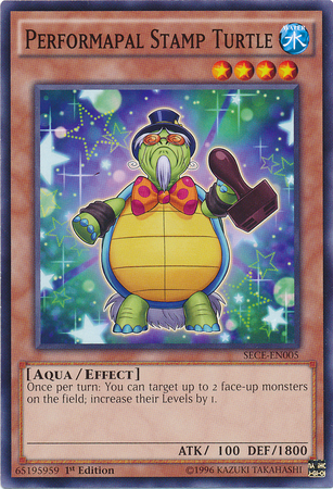 Performapal Stamp Turtle [SECE-EN005] Common - Duel Kingdom