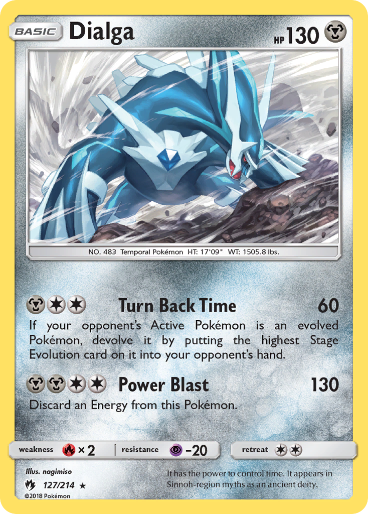 Dialga (127/214) [Sun & Moon: Lost Thunder] - Duel Kingdom