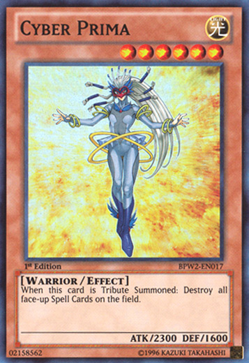 Cyber Prima [BPW2-EN017] Super Rare - Duel Kingdom