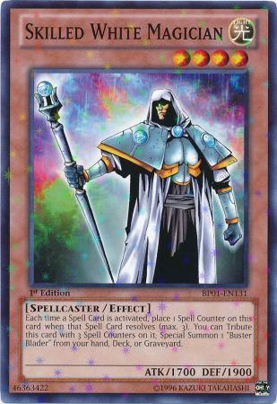 Skilled White Magician [BP01-EN131] Starfoil Rare - Duel Kingdom