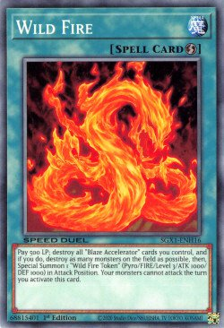 Wild Fire [SGX1-ENH16] Common - Duel Kingdom
