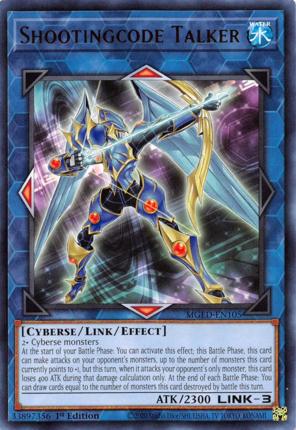 Shootingcode Talker [MGED-EN105] Rare - Duel Kingdom