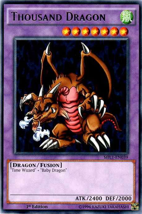 Thousand Dragon [MIL1-EN039] Rare - Duel Kingdom