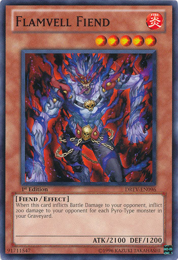 Flamvell Fiend [DREV-EN096] Common - Duel Kingdom