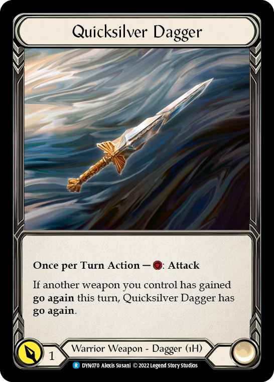 Quicksilver Dagger [DYN070] (Dynasty)