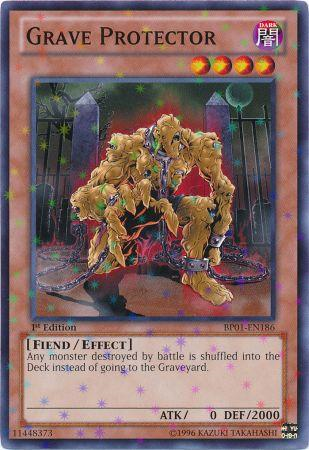 Grave Protector [BP01-EN186] Starfoil Rare - Duel Kingdom