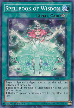 Spellbook of Wisdom [BP03-EN177] Shatterfoil Rare - Duel Kingdom