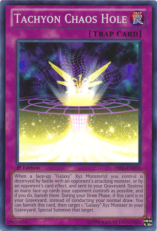 Tachyon Chaos Hole [PRIO-EN070] Super Rare - Duel Kingdom