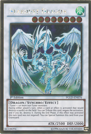 Stardust Dragon [PGLD-EN076] Gold Rare - Duel Kingdom