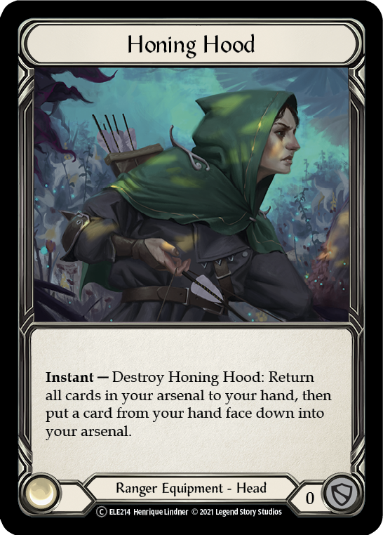 Honing Hood [U-ELE214] Unlimited Normal - Duel Kingdom