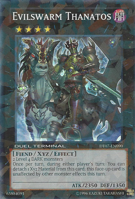 Evilswarm Thanatos [DT07-EN090] Super Rare - Duel Kingdom