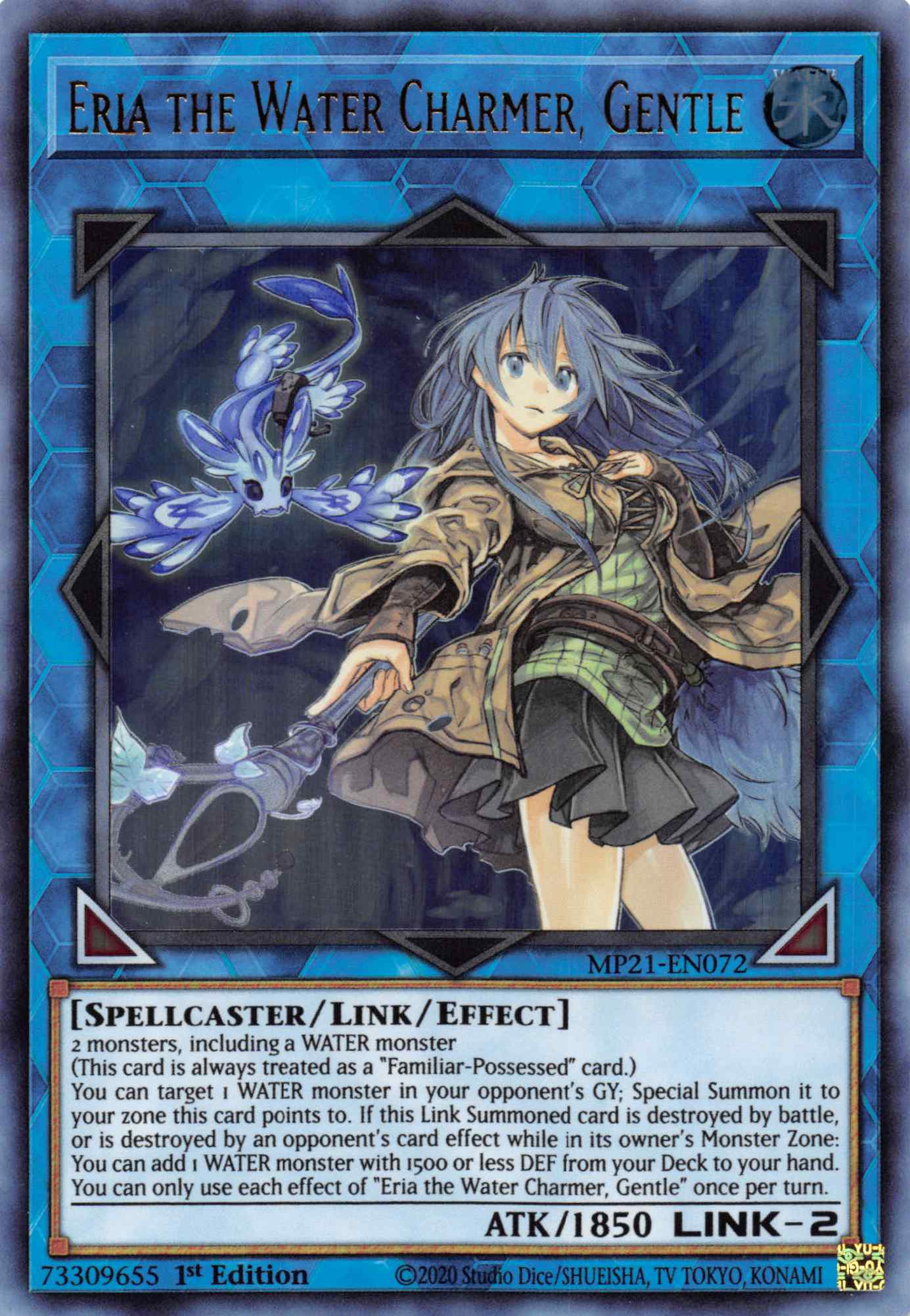 Eria the Water Charmer, Gentle [MP21-EN072] Ultra Rare - Duel Kingdom