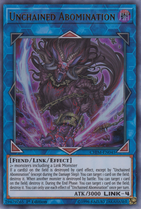 Unchained Abomination [CHIM-EN045] Ultra Rare - Duel Kingdom
