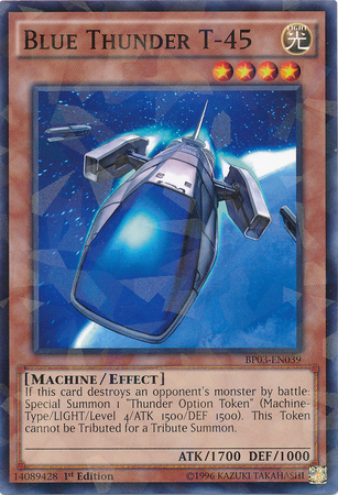 Blue Thunder T-45 [BP03-EN039] Shatterfoil Rare - Duel Kingdom
