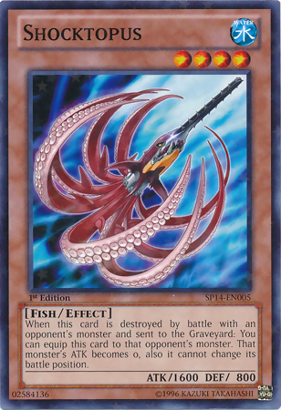 Shocktopus [SP14-EN005] Starfoil Rare - Duel Kingdom