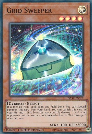 Grid Sweeper [SAST-ENSE1] Super Rare - Duel Kingdom