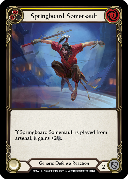 Springboard Somersault [KSU021-C] 1st Edition Normal - Duel Kingdom