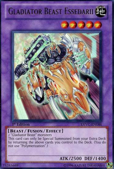 Gladiator Beast Essedarii [EXVC-EN086] Ultra Rare - Duel Kingdom