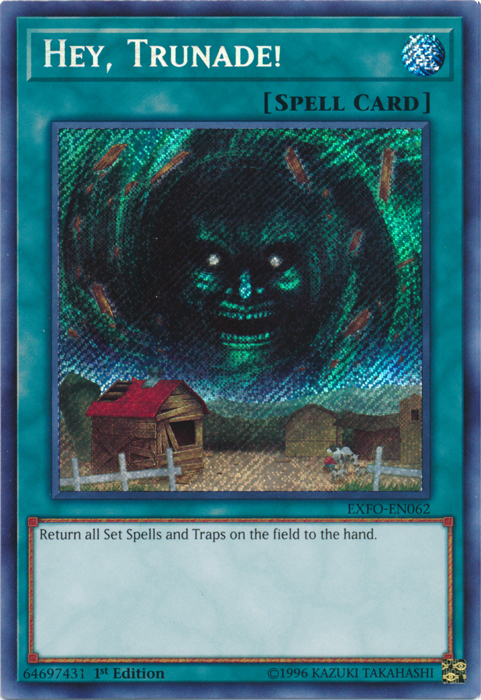 Hey, Trunade! [EXFO-EN062] Secret Rare - Duel Kingdom