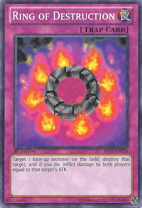 Ring of Destruction [BP01-EN050] Rare - Duel Kingdom