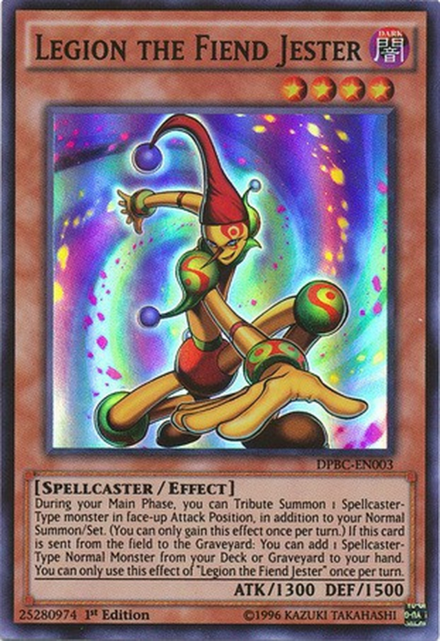 Legion the Fiend Jester [DPBC-EN003] Super Rare - Duel Kingdom