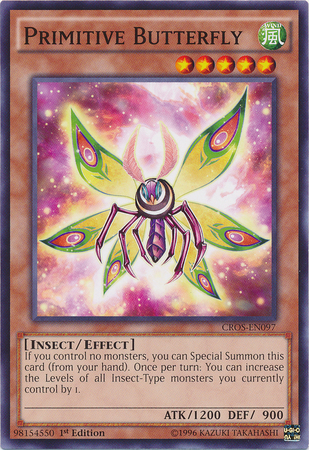 Primitive Butterfly [CROS-EN097] Common - Duel Kingdom